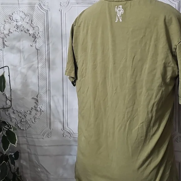 Billionaire Boys Club Olive Cotton Tee XL - Picture 4 of 12